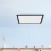 JUST LIGHT. GmbH Loftlamper > Flat LED-loftlampe, CCT, sort, 45 x 45 cm