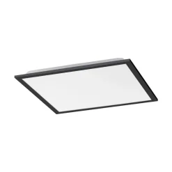 JUST LIGHT. GmbH Loftlamper > Flat LED-loftlampe, CCT, sort, 45 x 45 cm