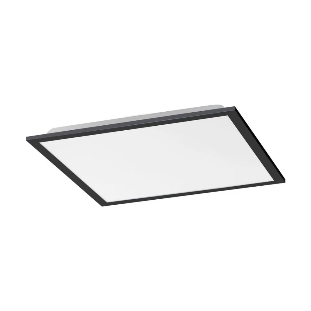 JUST LIGHT. GmbH Loftlamper > Flat LED-loftlampe, CCT, sort, 45 x 45 cm