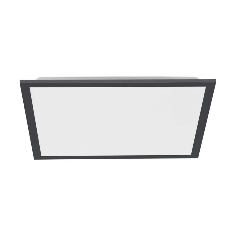 JUST LIGHT. GmbH Loftlamper > Flat LED-loftlampe, CCT, sort, 45 x 45 cm