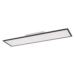 JUST LIGHT. GmbH Loftlamper > Flat LED-monteringspanel, CCT, sort, 119 x 29 cm