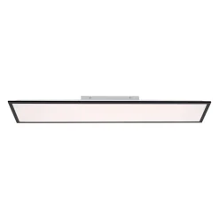 JUST LIGHT. GmbH Loftlamper > Flat LED-monteringspanel, CCT, sort, 119 x 29 cm
