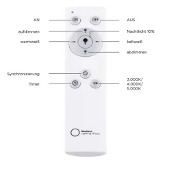 JUST LIGHT. GmbH Loftlamper > Flat LED-monteringspanel, CCT, sort, 119 x 29 cm