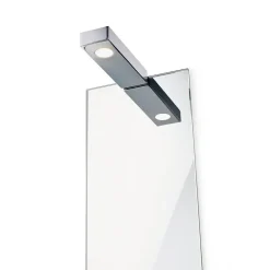 Væg- Og Spejllamper ^ Decor Walther Flat 2 LED væg- og spejllampe, krom