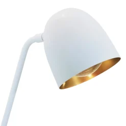 B.lux Gulvlamper|Gulvlamper > Fleksibel justerbar LED-gulvlampe Speers F hvid