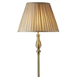 Searchlight Gulvlamper > Flemish gulvlampe, med foldet skærm