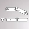 Skinnesystem ^ Molto Luce Flexkonnector til Volare 2-fase skinne, 70-150°
