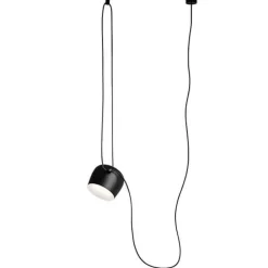 FLOS Pendellamper > Aim LED-designer-pendellampe, sort