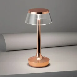 Bordlamper ^ FLOS Bon Jour unplugged LED-bordlampe, kobber