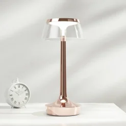Bordlamper ^ FLOS Bon Jour unplugged LED-bordlampe, kobber