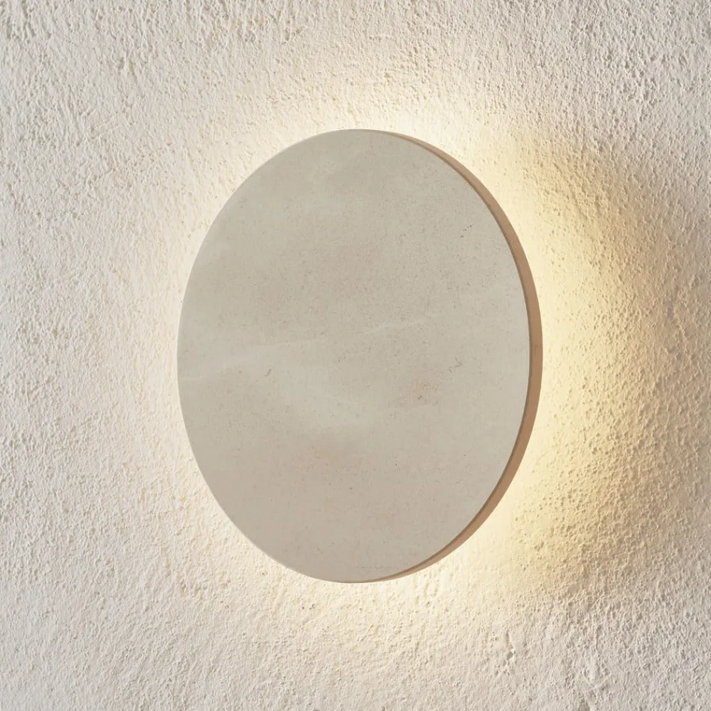 Flos Architectural Væglamper > FLOS Camouflage 240 - udendørs LED-væglampe, sten