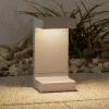 Flos Architectural Sokkellamper > FLOS Casting C 100 sokkellampe 20 cm, grå