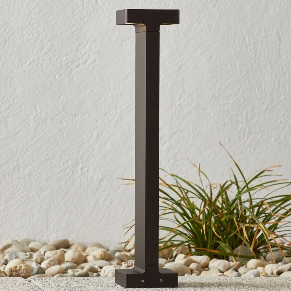 Flos Architectural Sokkellamper > FLOS Casting T 100 - LED-sokkellampe 50 cm brun