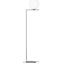 FLOS Gulvlamper > IC F2 gulvlampe krom Ø 30 cm