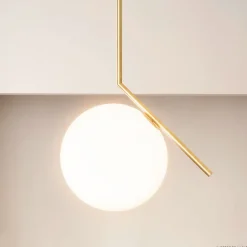 FLOS Pendellamper > IC S2 designer hængelampe, messing