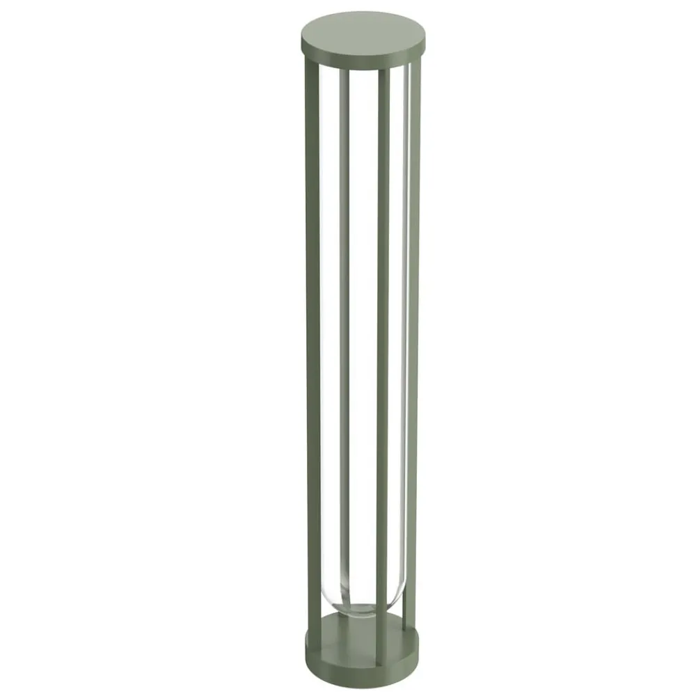 Flos Architectural Gadebelysning > FLOS In Vitro Pullert 3, 2.700 K, 90 cm, lysegrøn