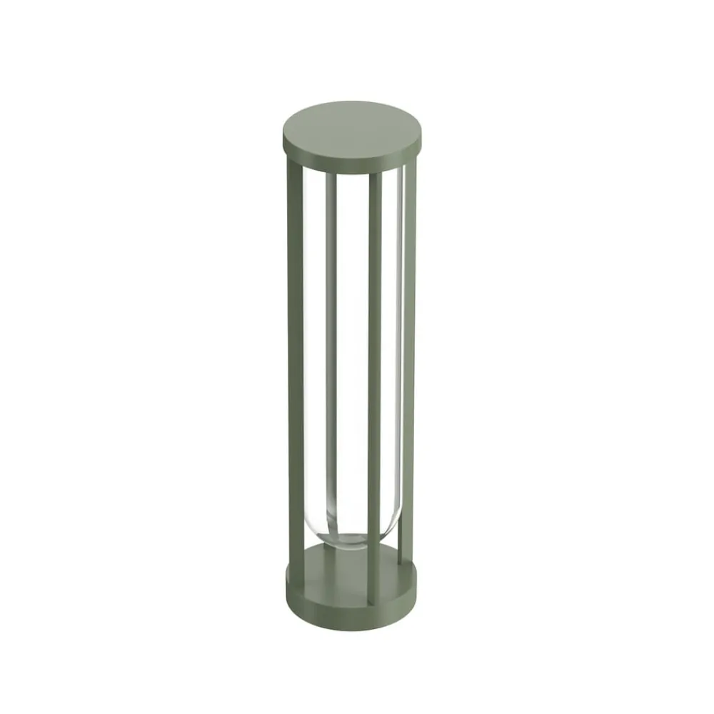 Gadebelysning ^ Flos Architectural FLOS In Vitro Pullert 2, 2.700 K, 60 cm, lysegrøn