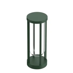 Gadebelysning ^ Flos Architectural FLOS In Vitro Pullert 1, 2.700 K, 40 cm mørkegrøn