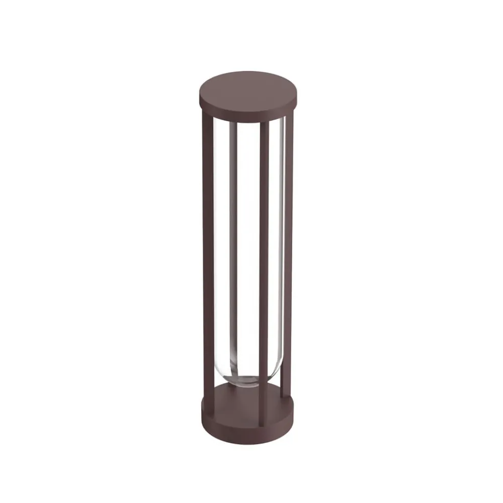 Gadebelysning ^ Flos Architectural FLOS In Vitro Pullert 2, 2.700 K 60 cm mørkebrun