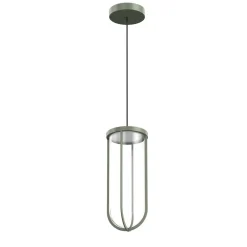 Flos Architectural Udendørs Pendellamper > FLOS In Vitro Suspension, 2.700 K, lysegrøn
