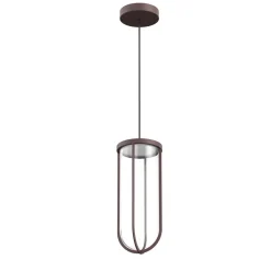 Udendørs Pendellamper ^ Flos Architectural FLOS In Vitro Suspension, 2.700 K, mørkebrun
