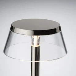 FLOS Gang|Bordlamper > LED-bordlampe Bon jour unplugged, sort krom