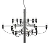 FLOS Lysekroner > 2097/18 LED-lysekrone, frostet, krom