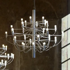 FLOS Lysekroner > 2097/30 LED-lysekrone, matteret, hvid