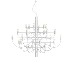 FLOS Lysekroner > 2097/30 LED-lysekrone, matteret, hvid