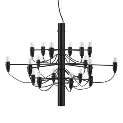 FLOS Lysekroner > 2097/18 LED-lysekrone, matteret, sort