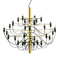 FLOS Lysekroner > 2097/30 Lysekrone messing 30x2,7W LED mat