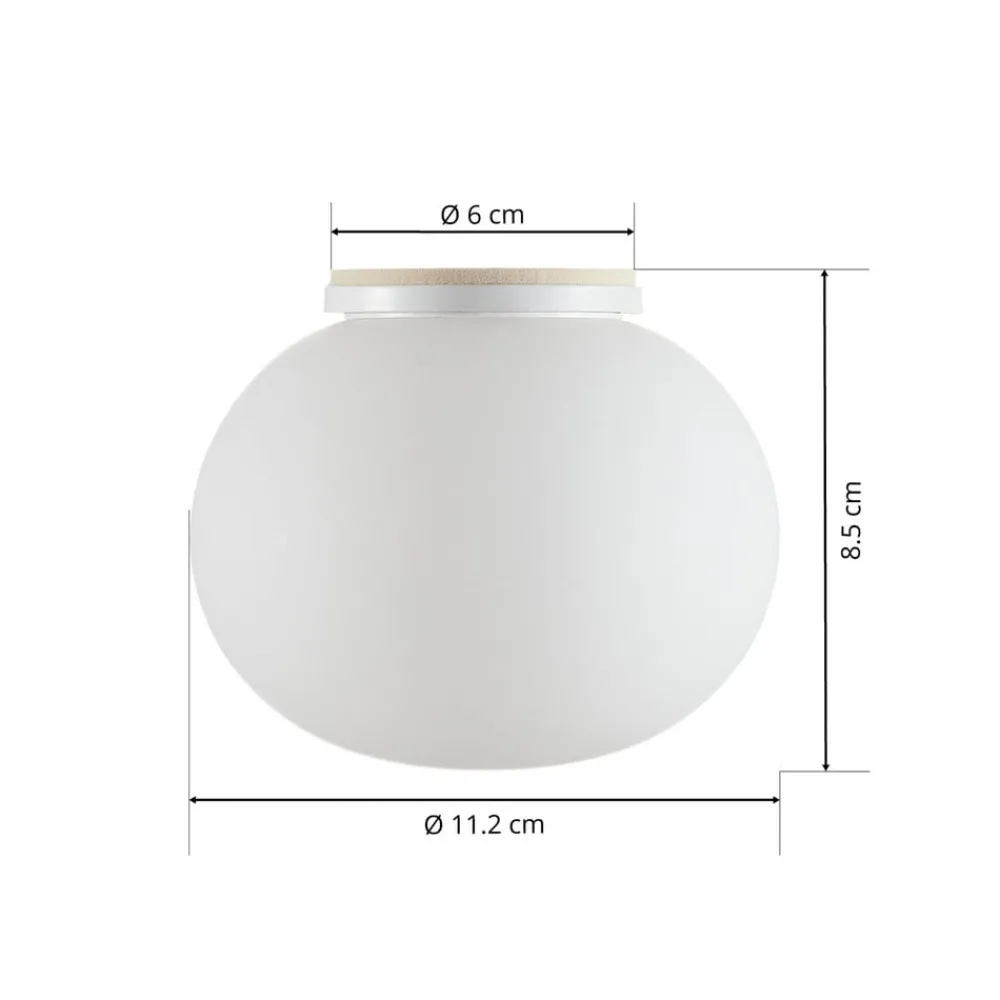 FLOS Loftlamper > Mini Glo-Ball C/W - Loftlampe til designere