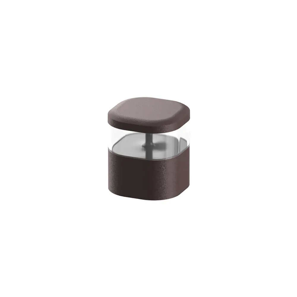 Flos Architectural Nedgravet Udebelysning|Udendørs Spot > FLOS Pointbreak Balisage 1, 2.700 K mørkebrun 8 cm
