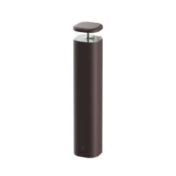 Flos Architectural Gadebelysning > FLOS Pointbreak Bollard 2, 2.700 K mørkebrun 60cm