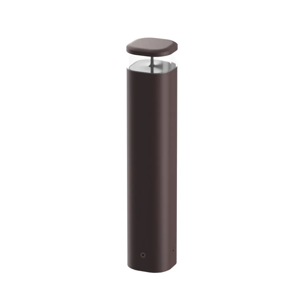Flos Architectural Gadebelysning > FLOS Pointbreak Bollard 2, 2.700 K mørkebrun 60cm