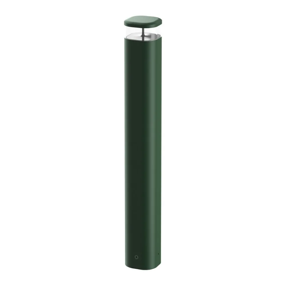 Flos Architectural Gadebelysning > FLOS Pointbreak Bollard 2, 2.700 K skovgrøn 90cm