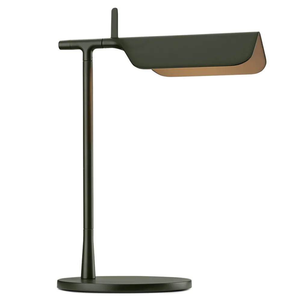 FLOS Arbejdsrum/Kontor|Bordlamper > Tab T LED-bordlampe, mat mørkegrøn
