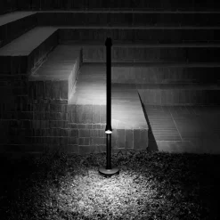 Flos Architectural Gadebelysning > FLOS Walkstick 2 Double gadelampe, 2.700 K, sort