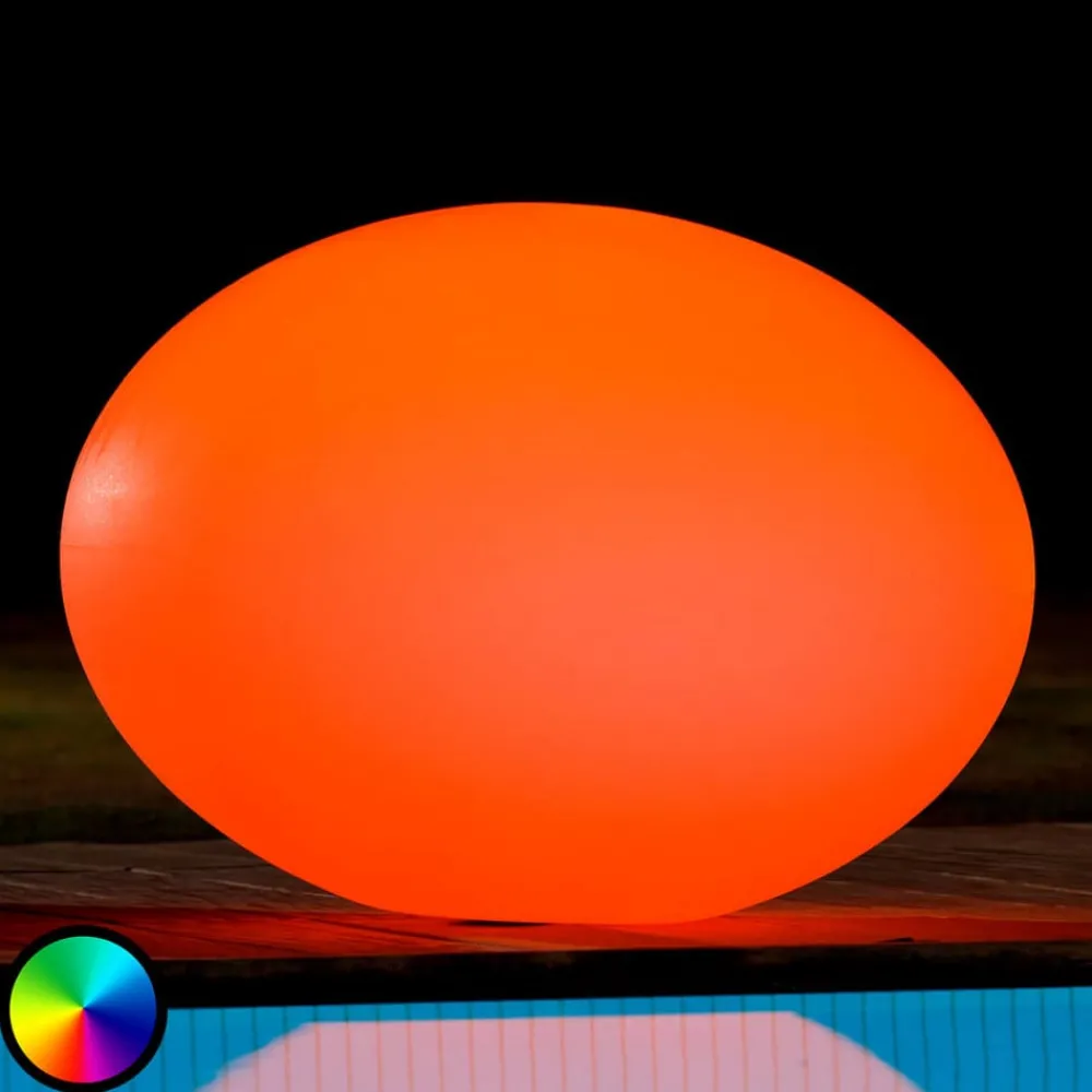 Smart&Green Dekorationsbelysning|Terrassebelysning > Flydende LED-dekorationslys Flatball L