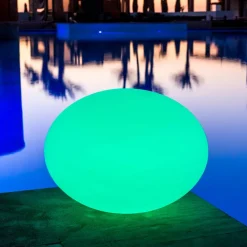 Smart&Green Dekorationsbelysning|Terrassebelysning > Flydende LED-dekorationslys Flatball L