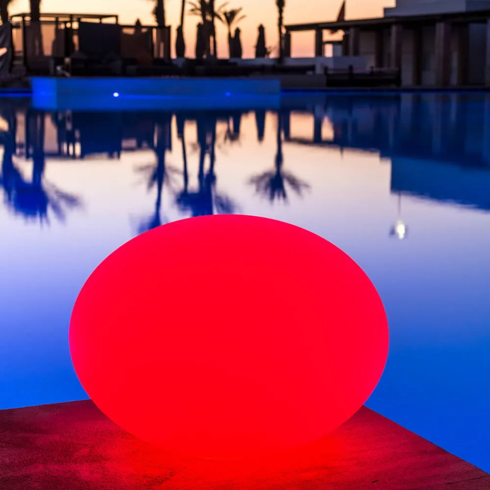 Smart&Green Dekorationsbelysning|Terrassebelysning > Flydende LED-dekorationslys Flatball L
