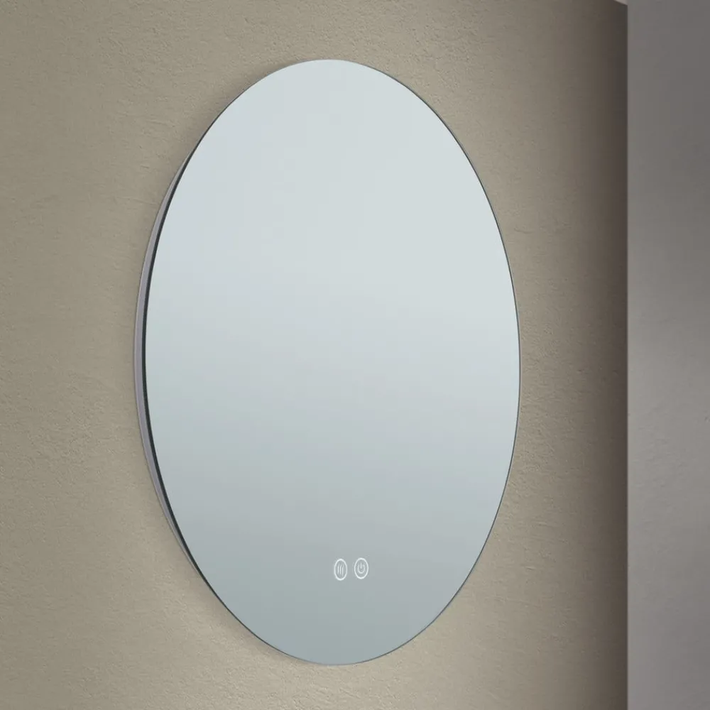 Møbel Og Interiør ^ ORION Focus LED-spejl, Ø 45 cm, CCT, antidug, berøringsdæmper