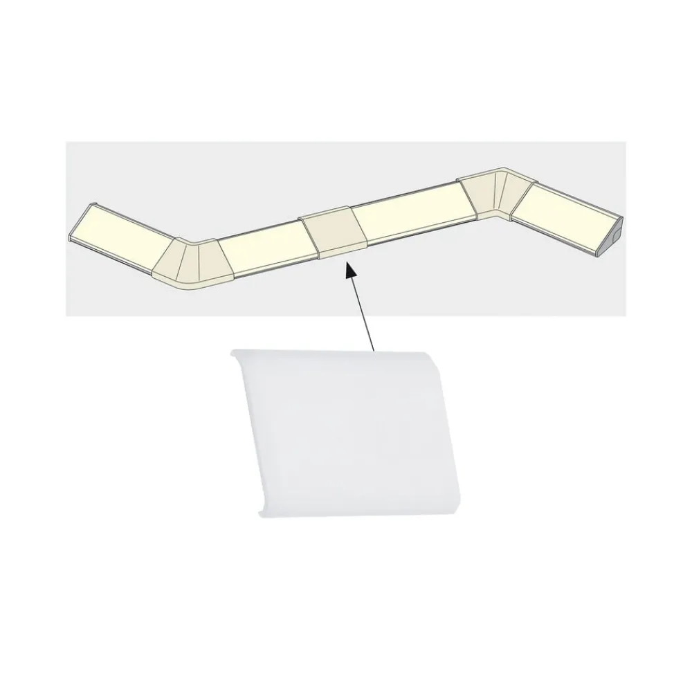 Paulmann Dekorationsbelysning|Led Strips > 4 forbindelseskapper til Delta-Profil Your LED