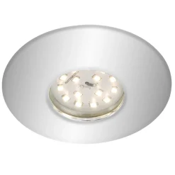Briloner Loftlamper|Indbygningsspots > Forkromet LED-indbygningsspot Bruser, IP65