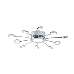 Lindby Loftlamper|Loftlamper > Forkromet loftlampe Meru, CCT