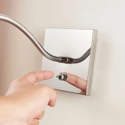 Lindby Væglamper|Væglamper > Forkromet væg-læselampe Berfin, LED