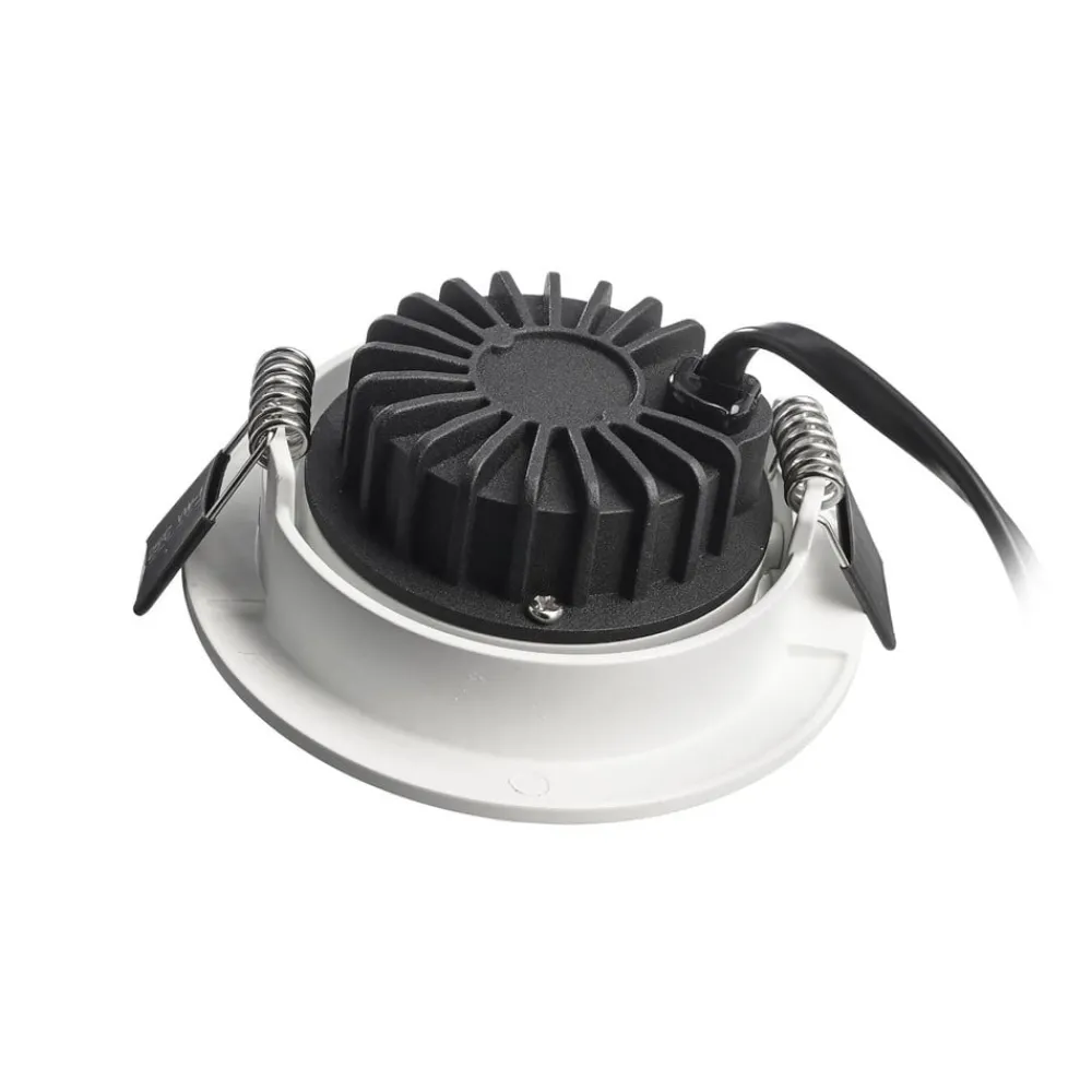 Deko-Light Loftlamper|Indbygningsspots > Forsænket loftlampe Dione, IP44, 3.000 K, hvid, dæmpbar