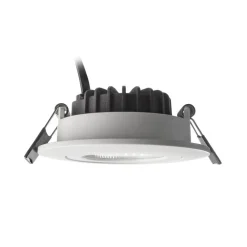 Deko-Light Loftlamper|Indbygningsspots > Forsænket loftlampe Dione, IP44, 3.000 K, hvid, dæmpbar