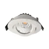 Deko-Light Loftlamper|Indbygningsspots > Forsænket loftlampe Dione, IP44, 2.700 K, hvid, dæmpbar