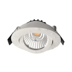 Deko-Light Loftlamper|Indbygningsspots > Forsænket loftlampe Dione, IP44, 2.700 K, hvid, dæmpbar